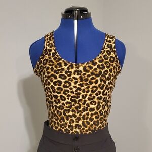 Wishful Park Animal Print Tank Top